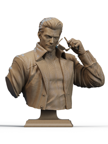 Albert Wesker Resin Bust - view 1