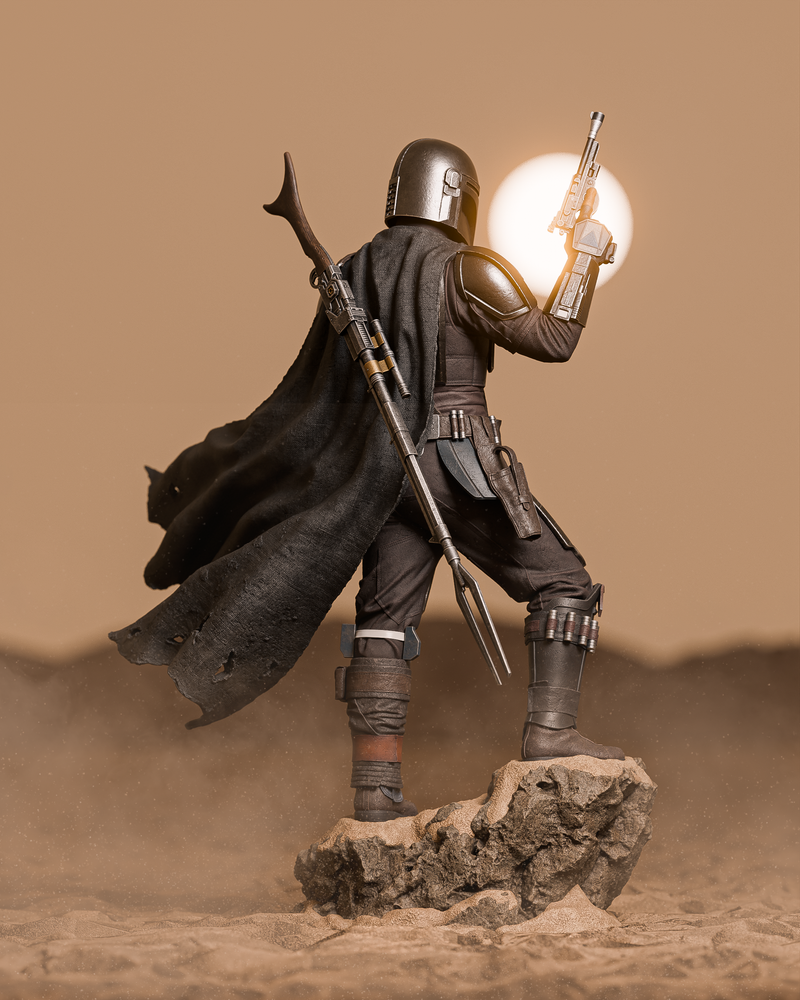 The Mandalorian Resin Statue - view 7