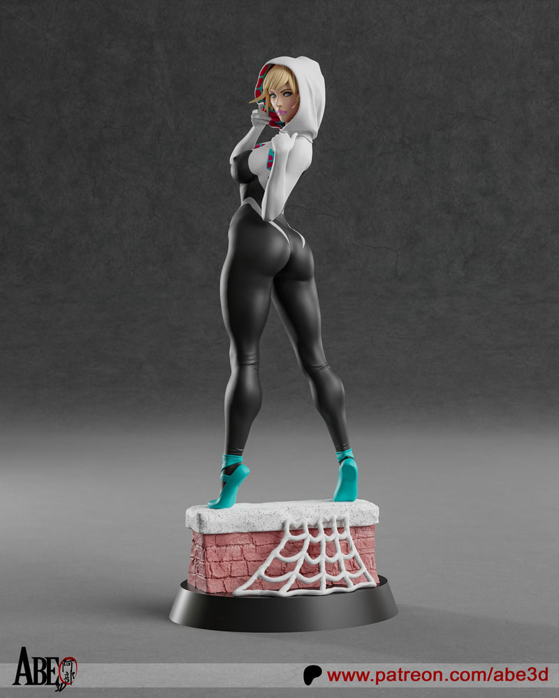 Spider-Gwen Resin Statue - view 3