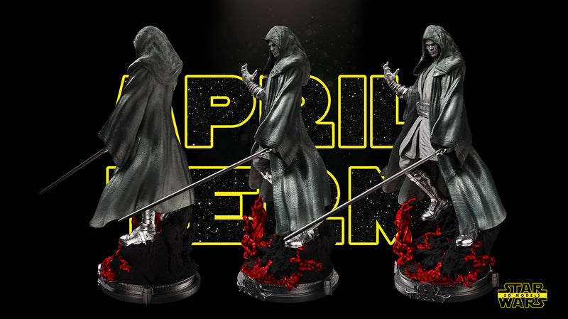 Star Wars Anakin Skywalker Statue | Sculpture | Model Kit