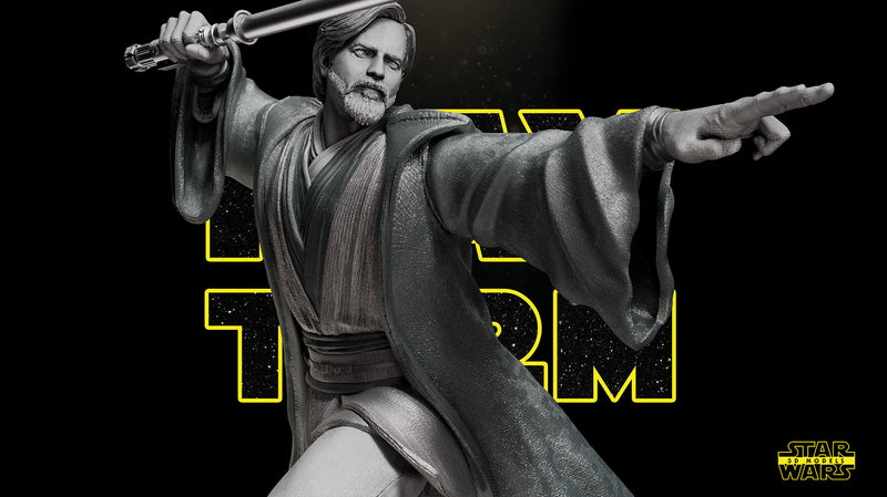 Star Wars Obi Wan Kenobi Statue | Sculpture | Model Kit