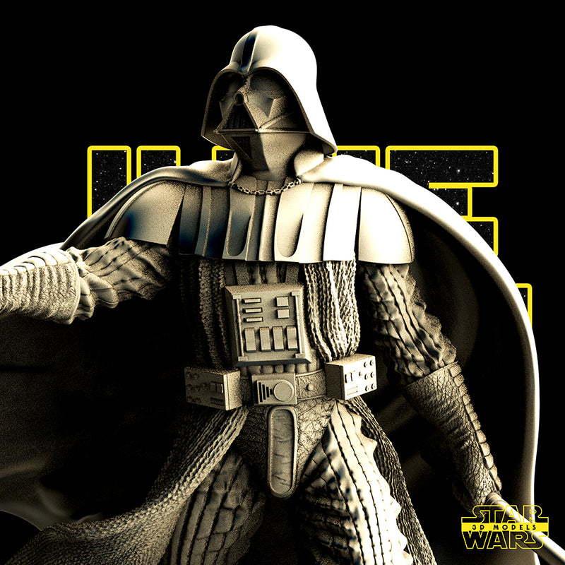 Star Wars Darth Vader Statue | Sculpture | Model Kit
