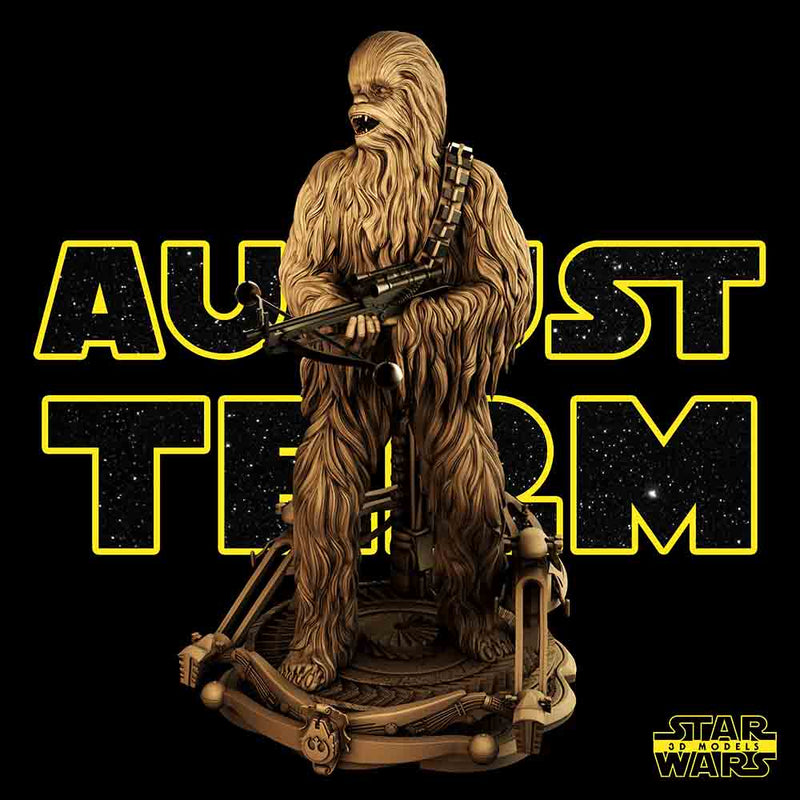 Star Wars Chewbacca Statue | Sculpture | Model Kit