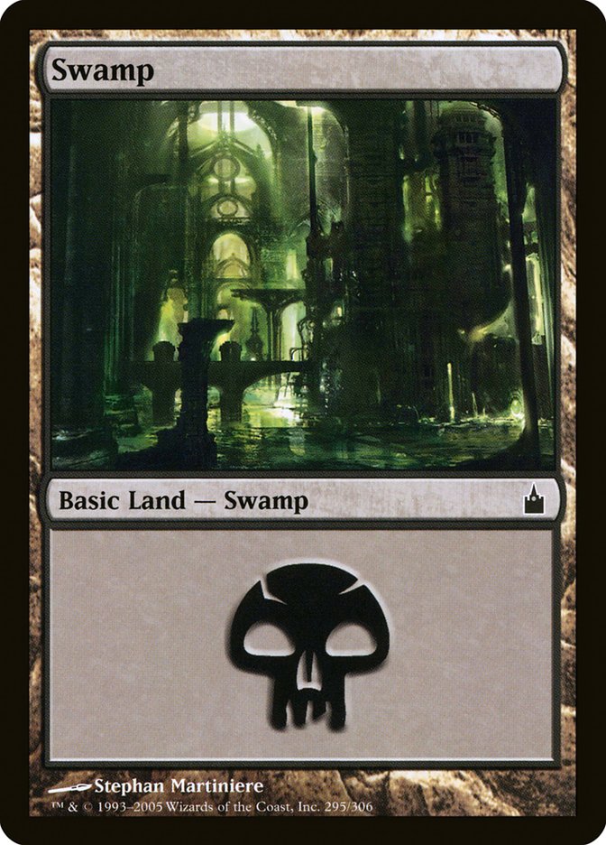 Swamp (295) [Ravnica: City of Guilds]