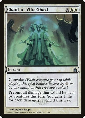Chant of Vitu-Ghazi [Ravnica: City of Guilds] - Cape Fear Collectibles
