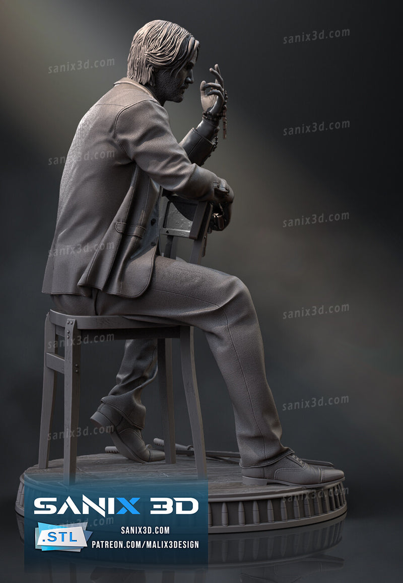 John Wick Resin Statue Model Kit