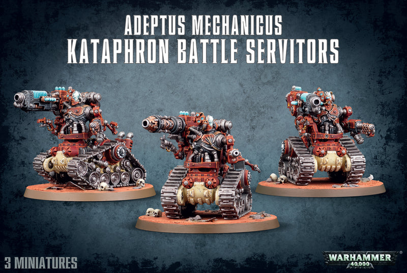 Warhammer 40K: Adeptus Mechanicus Kataphron Battle Servitors