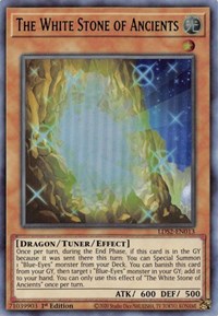 The White Stone of Ancients (Green) [LDS2-EN013] Ultra Rare