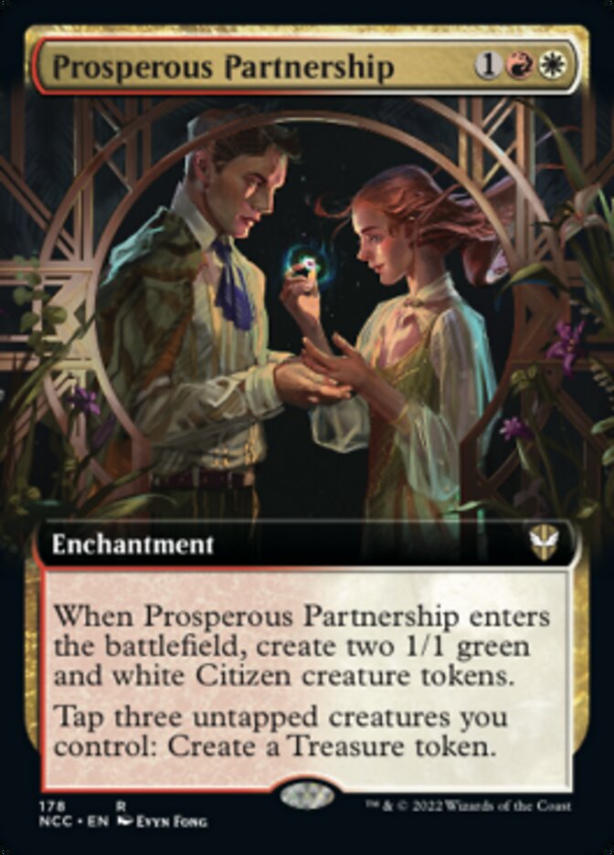 Prosperous Partnership (Extended Art) [Streets of New Capenna Commander]