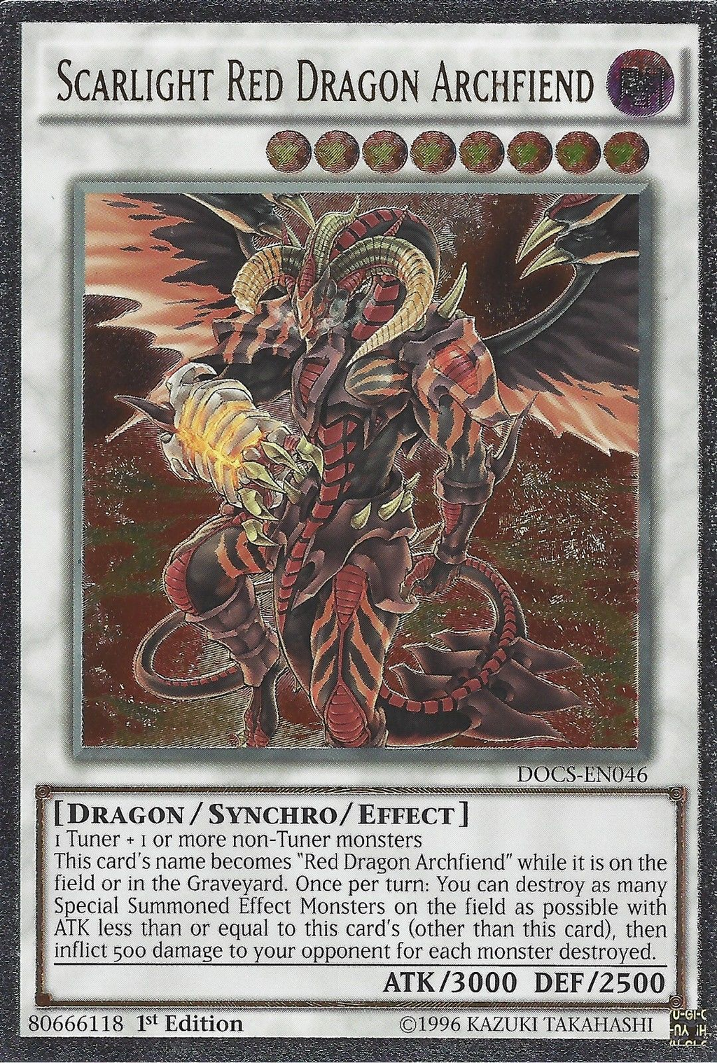Scarlight Red Dragon Archfiend (UTR) Ultimate Rare