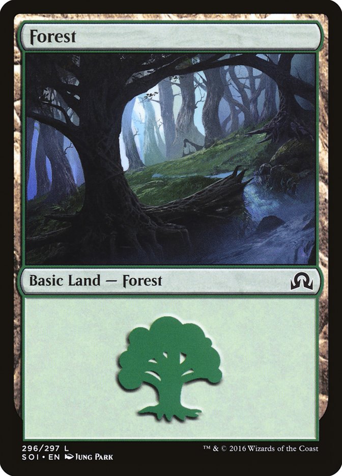 Forest (296) [Shadows over Innistrad]