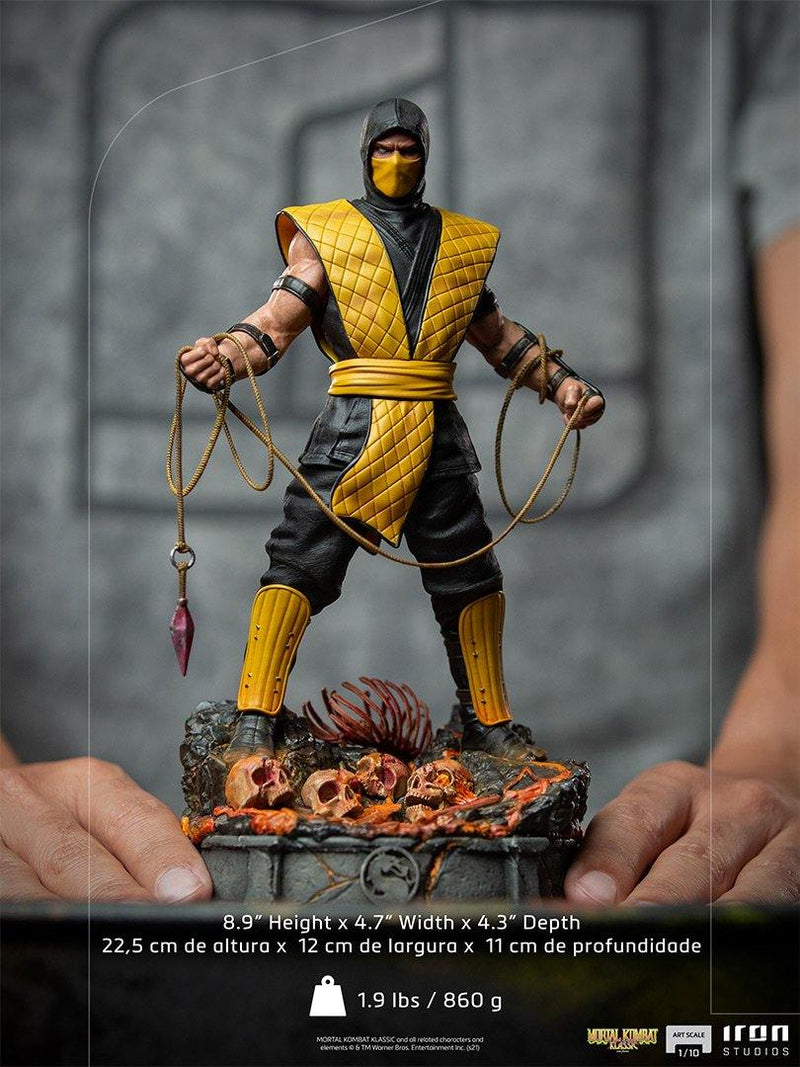 Scorpion Art Scale 1/10 – Mortal Kombat - Cape Fear Collectibles