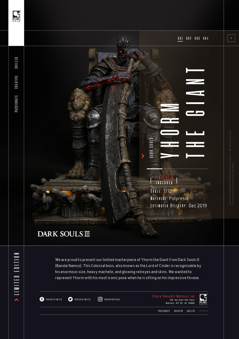 Dark Souls III: Yhorm 1/12 - Cape Fear Collectibles