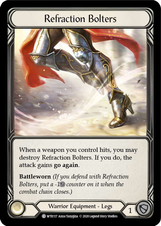 Refraction Bolters [WTR117] Unlimited Edition Rainbow Foil - Cape Fear Collectibles