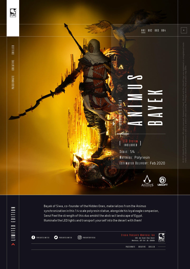 Assassin's Creed: Animus Bayek - Cape Fear Collectibles