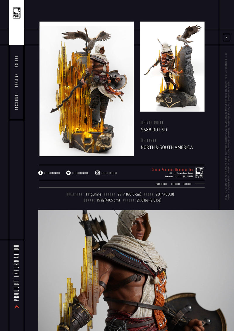 Assassin's Creed: Animus Bayek - Cape Fear Collectibles