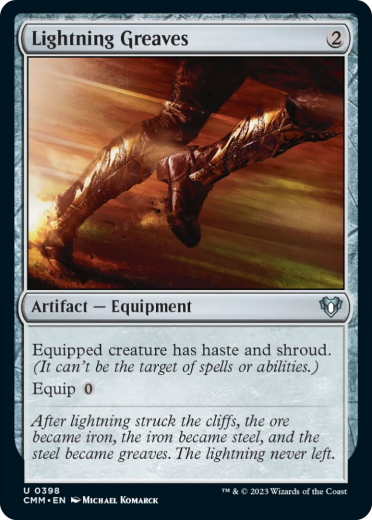 Lightning Greaves [Commander Masters]