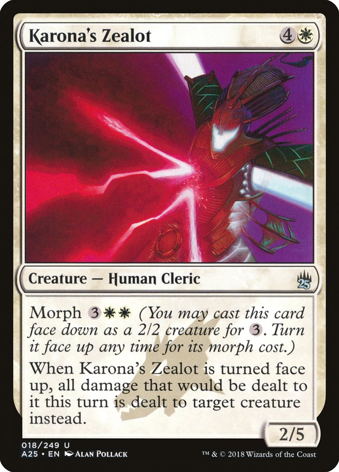 Karona's Zealot [Masters 25]