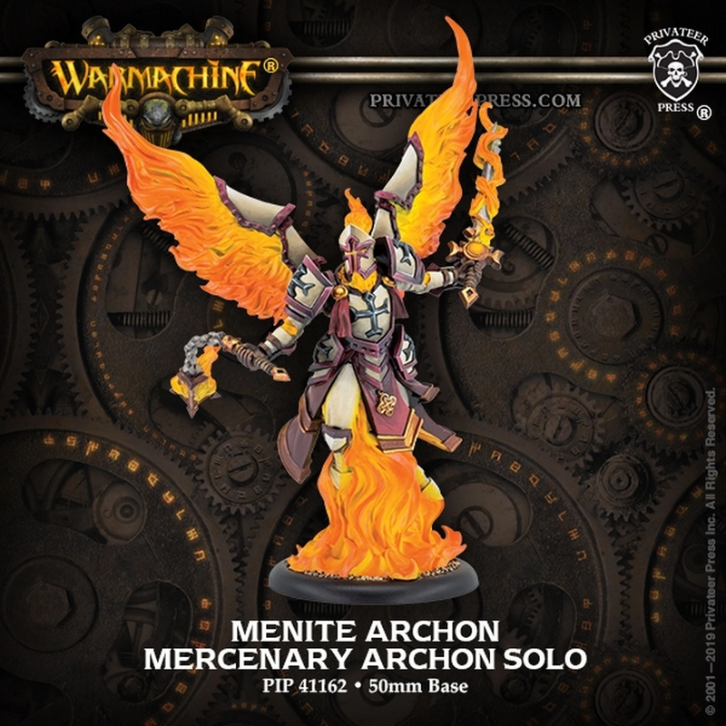 Menite Archon – WARMACHINE Mercenary Archon Solo (metal/resin)
