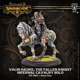 Valin Hauke, The Fallen Knight – Infernal Cavalry Solo (metal/resin)