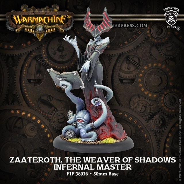 Zaateroth, the Weaver of Shadows – Infernal Master (metal/resin)