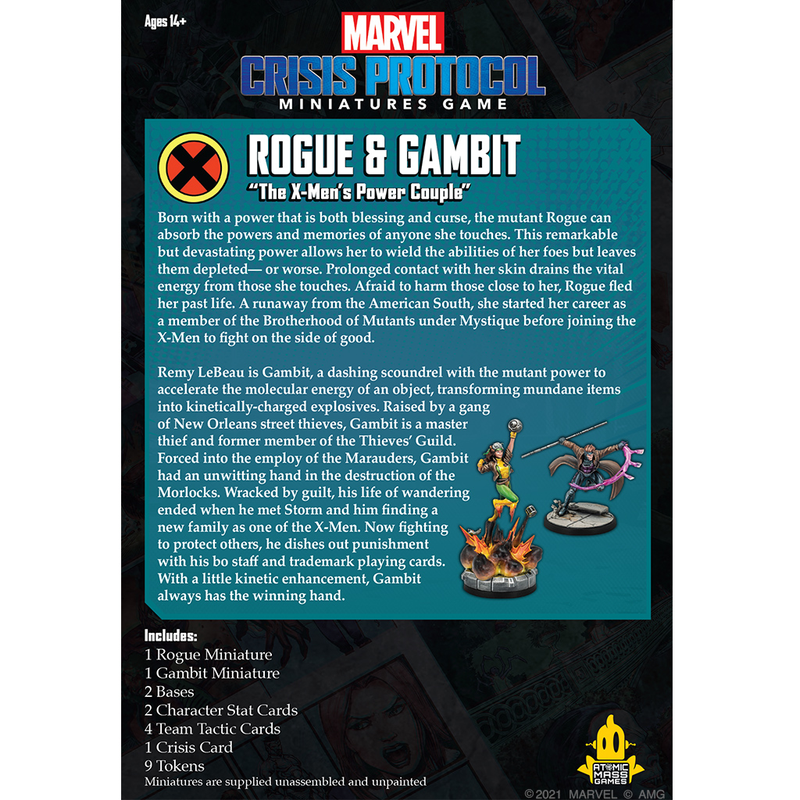 Marvel Crisis Protocol: Rogue & Gambit