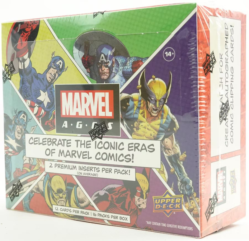 Marvel Ages Trading Cards Hobby Box (Upper Deck 2020)