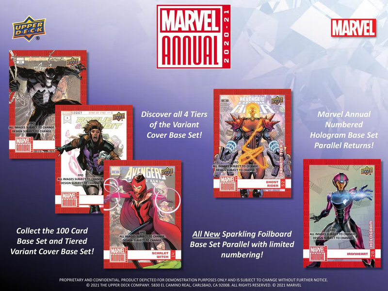 Marvel Annual Hobby Pack (Upper Deck 2020/21)
