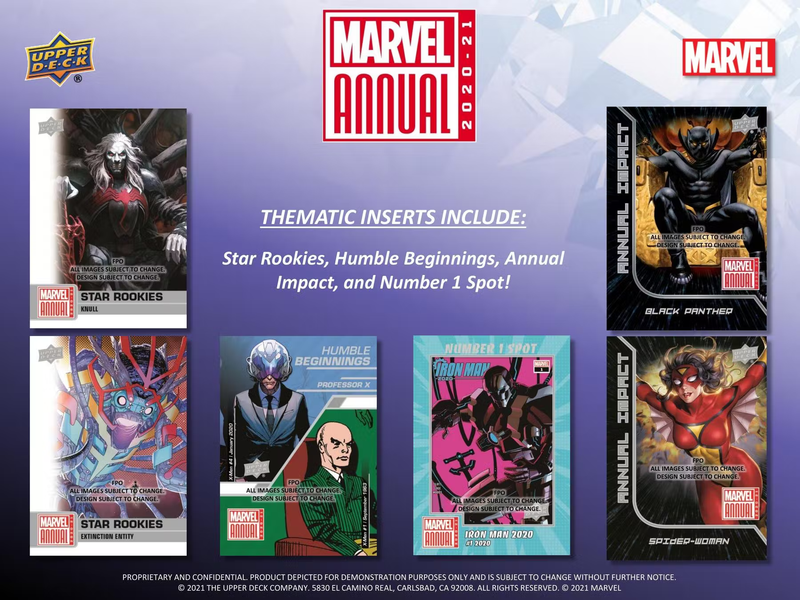 Marvel Annual Hobby Pack (Upper Deck 2020/21)