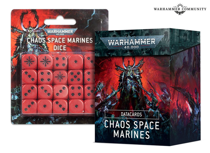 Warhammer 40k: Chaos Space Marines Dice