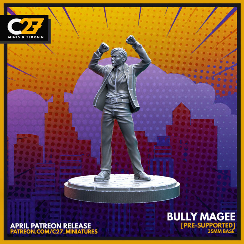 Bully Maguire 40mm Scale Miniature - Crisis Protocol Proxy