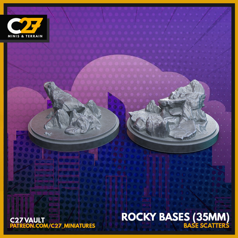 Rocky Bases (35mm)