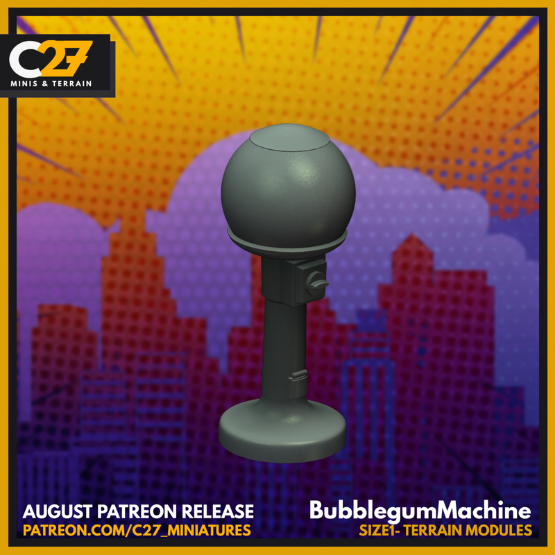 Bubblegum Machine (Size 1 Terrain Scatter)