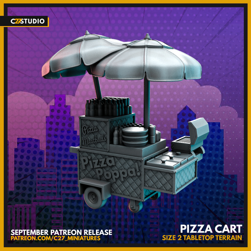 Pizza Cart (Size 2 Terrain Scatter)