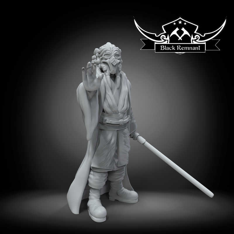 Mystical Warrior with Mask | Star Wars Legion Proxy | RPG | Miniature