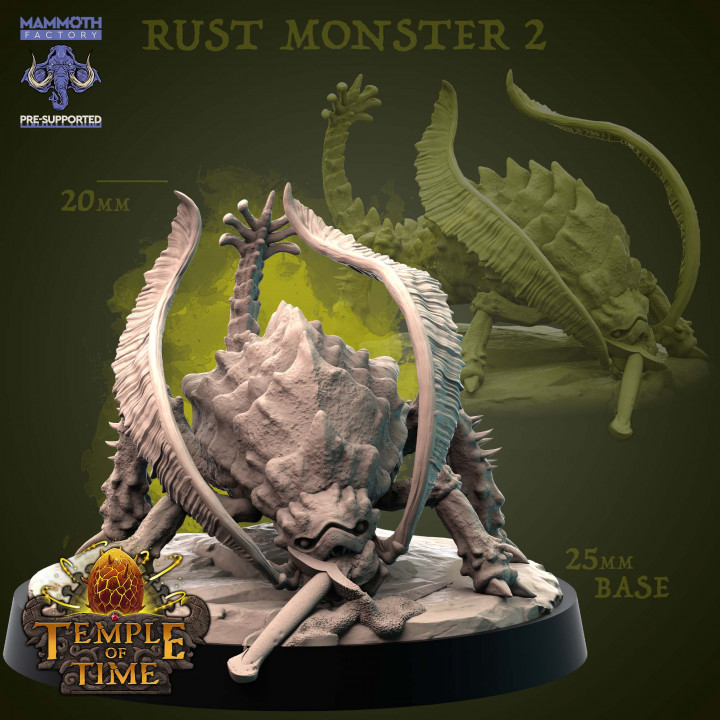 Rust Monster 2 | DnD Miniature | TTRPG Miniature