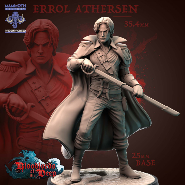 Errol Athersen (Human Rogue) | DnD Miniature | TTRPG Miniature
