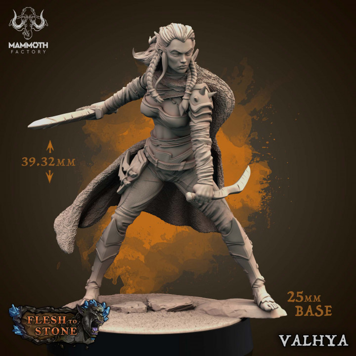 Valhya | DnD Miniature | TTRPG Miniature