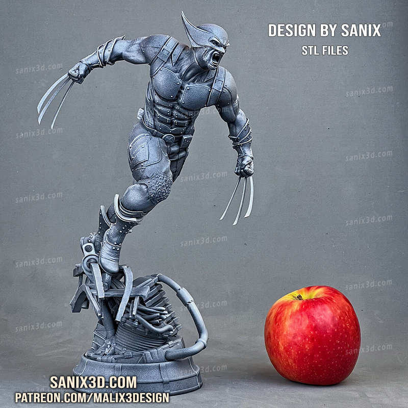 Wolverine Resin Statue Model Kit