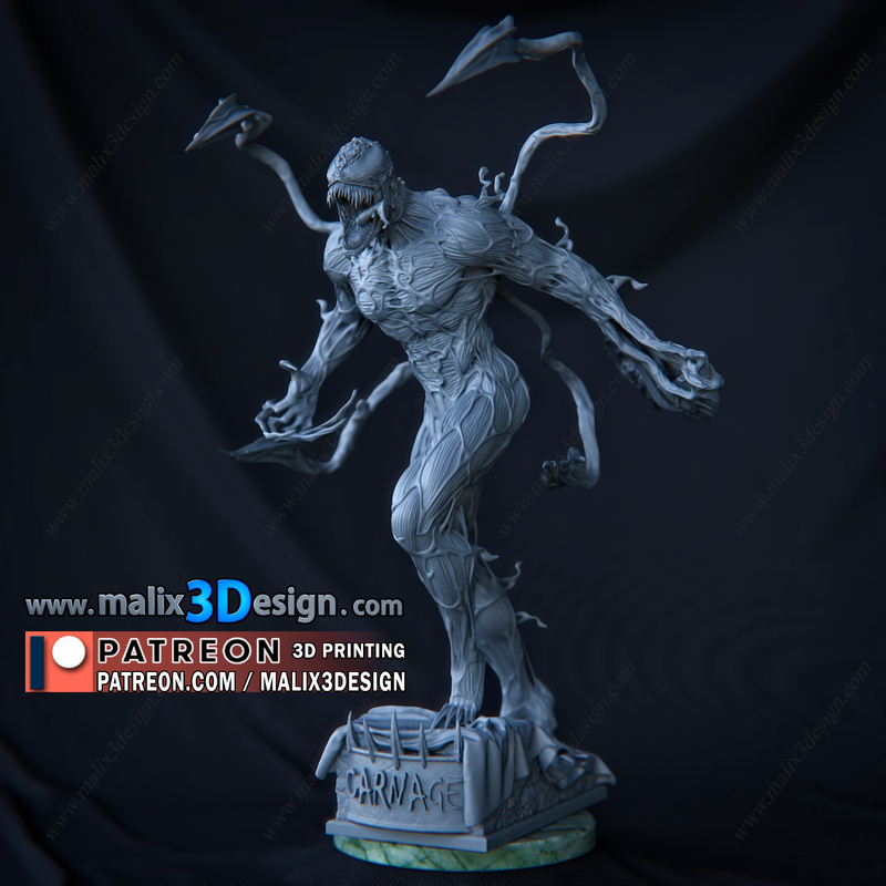 Carnage Resin Statue Model Kit