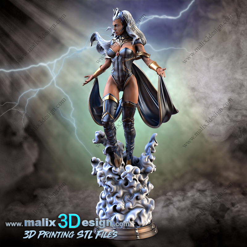 Storm Resin Statue Model Kit
