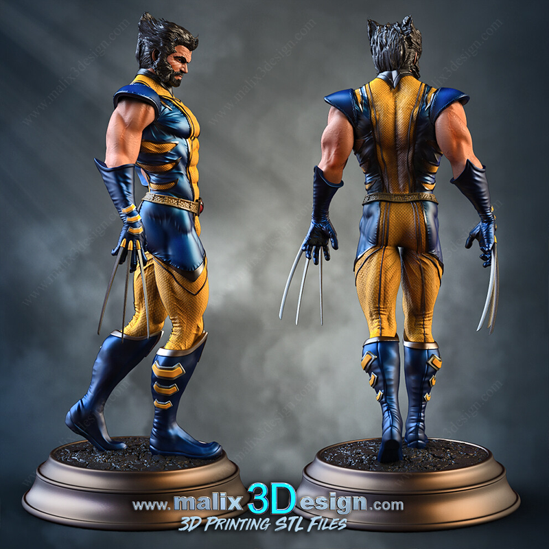 Wolverine Resin Statue Model Kit