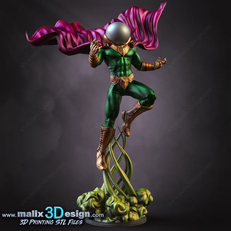 Mysterio Resin Statue Model Kit - 1/10 Scale Sculpture