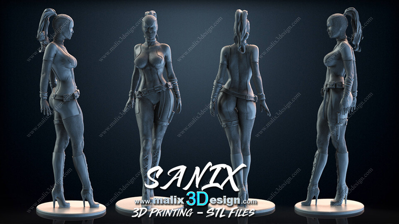 Lady Deadpool Resin Statue Model Kit