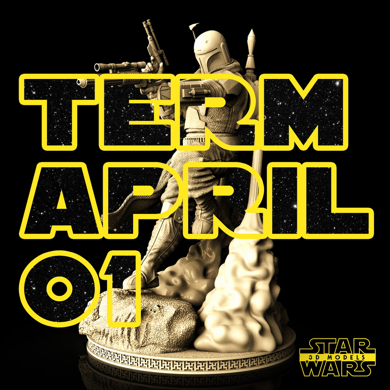 Star Wars Boba Fett Statue | Sculpture | Model Kit