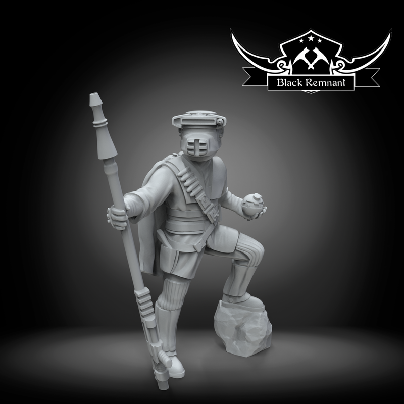 Ubese Leader | Star Wars Legion Proxy | RPG | Miniature