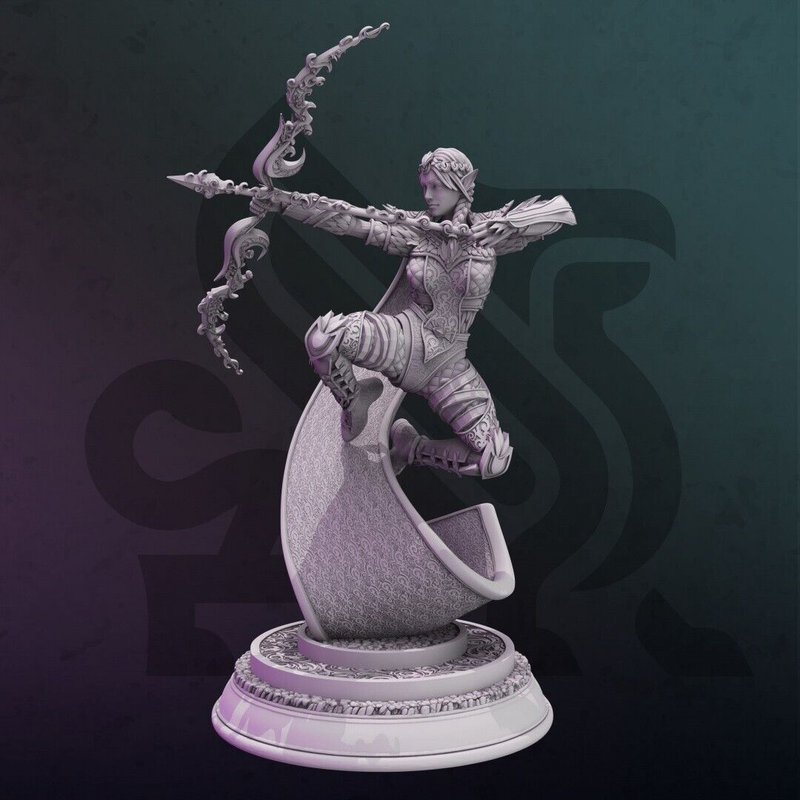 Arcane Ranger - Elexana | DM Stash | DnD | Fantasy Miniature