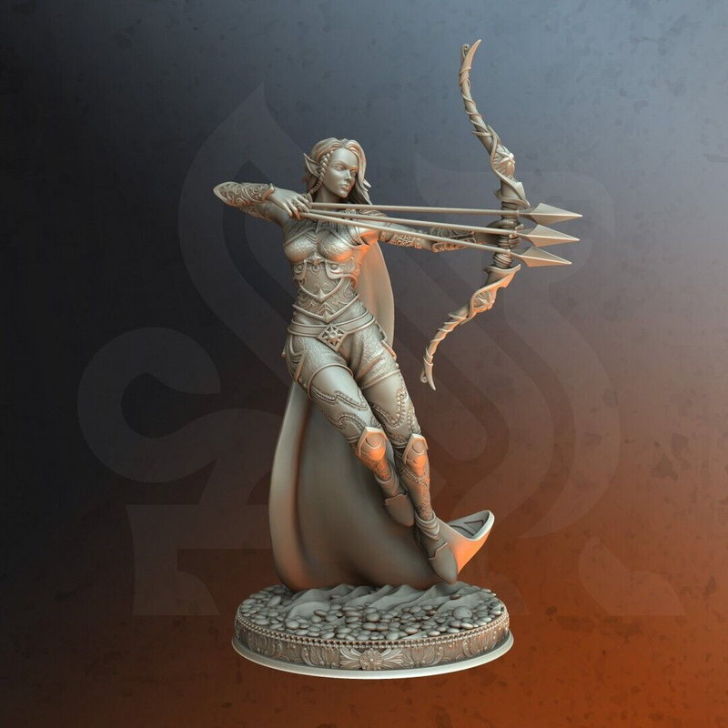 Divine Archer - Sairena | DM Stash | DnD | Fantasy Miniature
