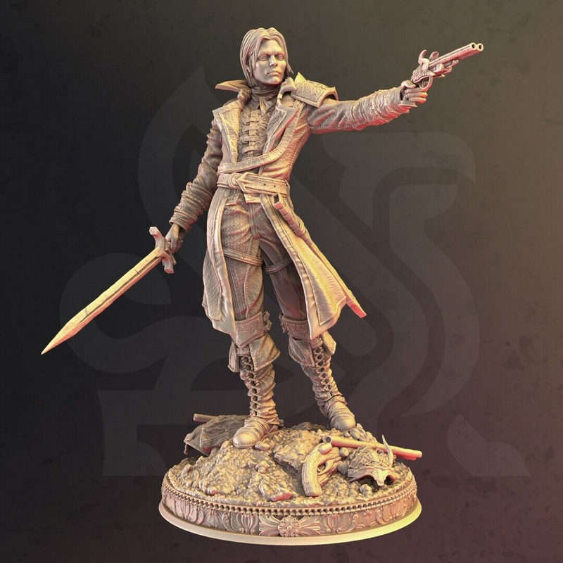 Human Gunslinger - Cedric of Wildern | DM Stash | DnD | Fantasy Miniature