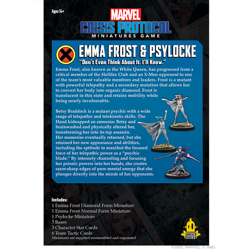 Marvel Crisis Protocol: Emma Frost & Psylocke